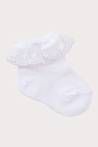 baby girl lace top ankle socks