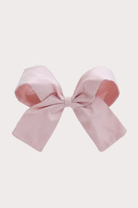olilia designs silk taffeta hair bow pink